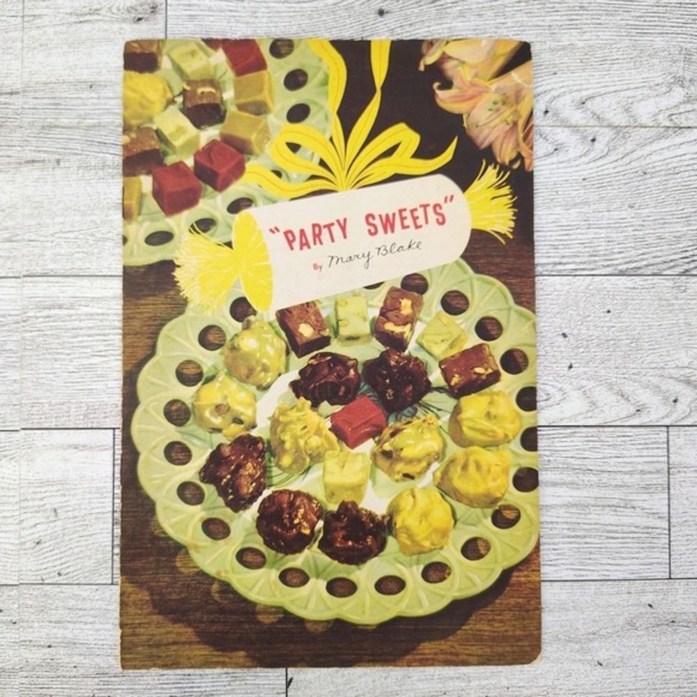 Party Sweets Mary‎ Blake 1957 Carnation Company Promo Booklet Vintage Recipes